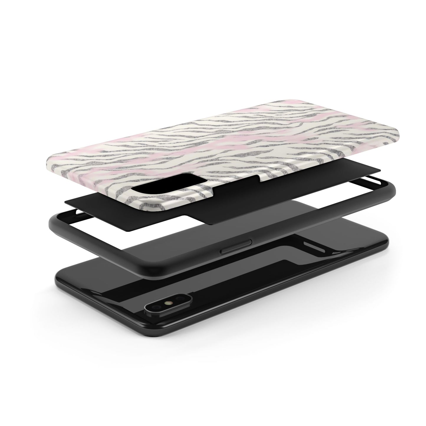 Pink Zebra Phone Case