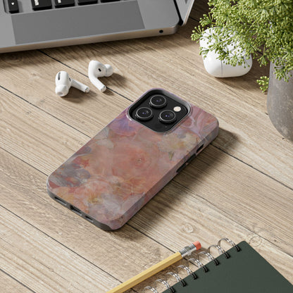 Floral Watercolor Phone Case, Tough Phone Case, Trending, Floral