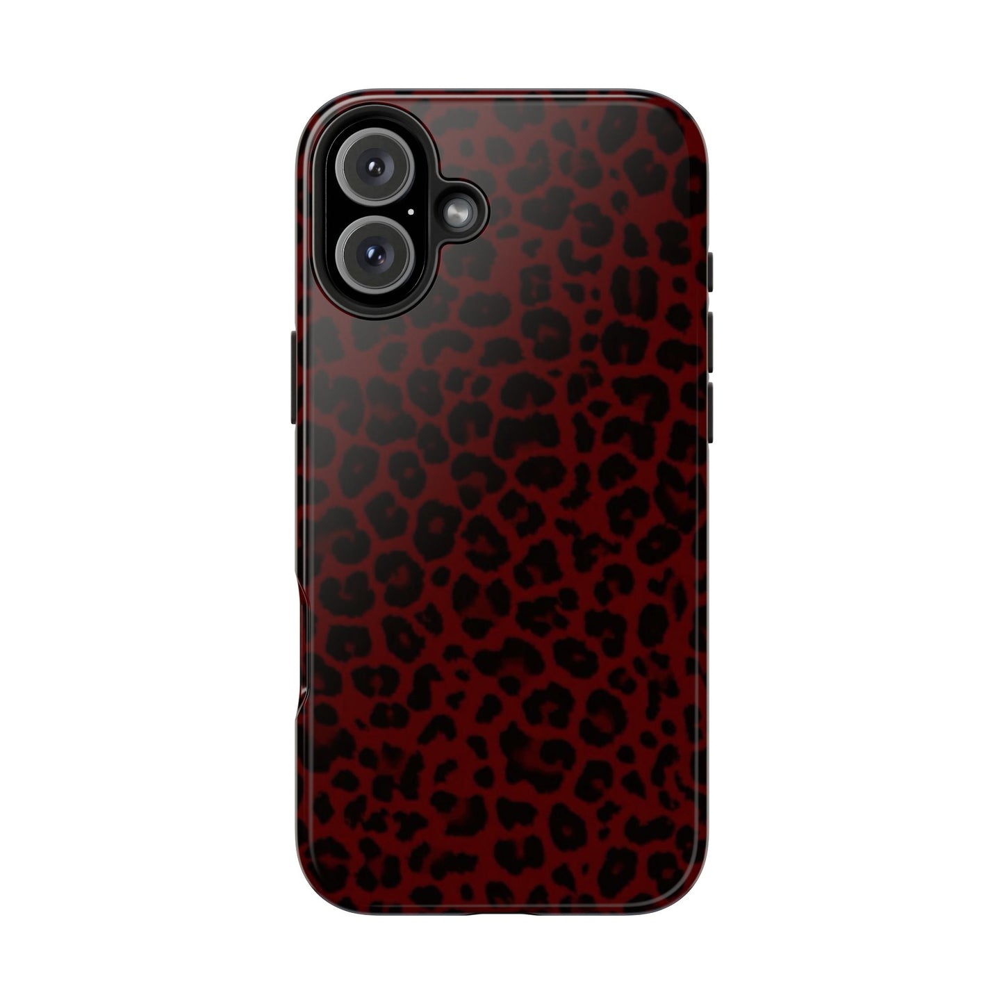 Red Cheetah Print Phone Case