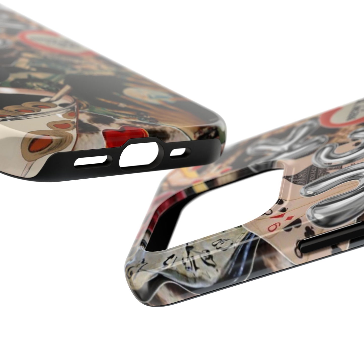 Lucy Phone Case, Retro, Photo Collage, Aesthetic