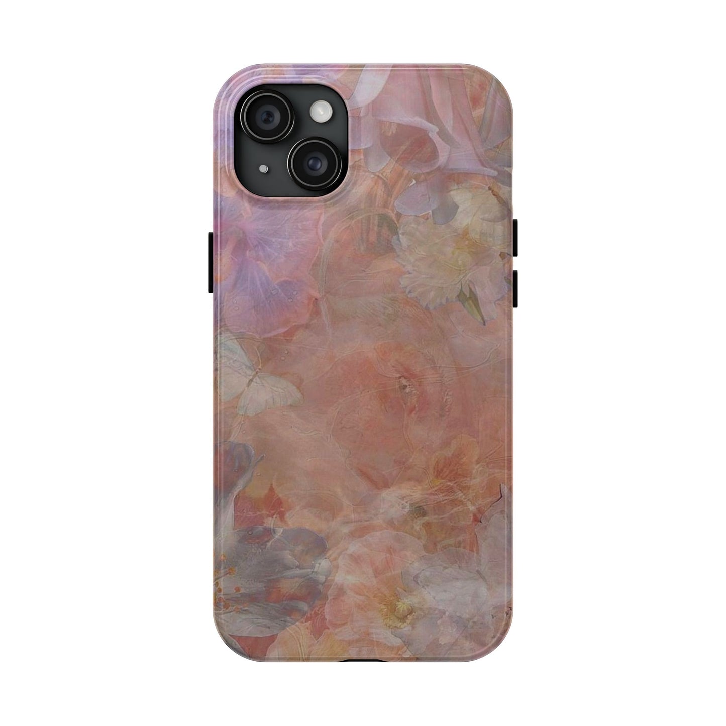 Floral Watercolor Phone Case, Tough Phone Case, Trending, Floral