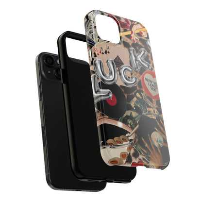 Lucy Phone Case, Retro, Photo Collage, Aesthetic