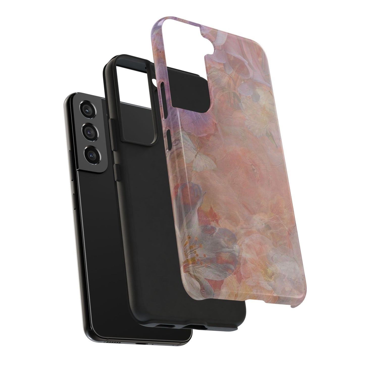 Floral Watercolor Phone Case, Tough Phone Case, Trending, Floral