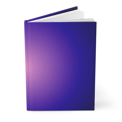 Purple and Blue Aura Hardcover Journal