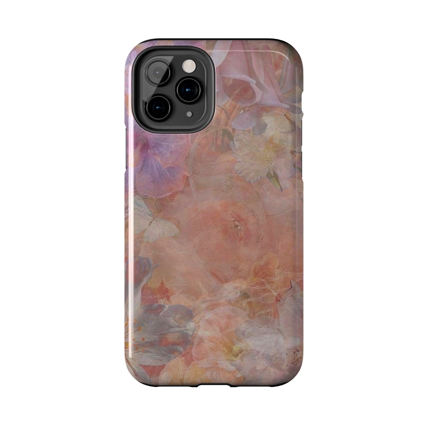 Floral Watercolor Phone Case, Tough Phone Case, Trending, Floral
