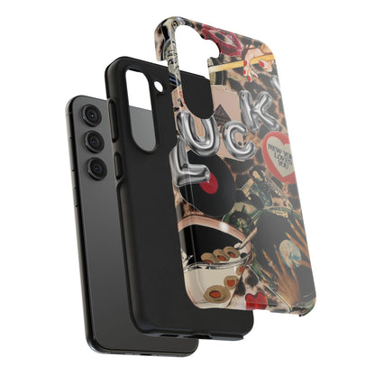 Lucy Phone Case, Retro, Photo Collage, Aesthetic