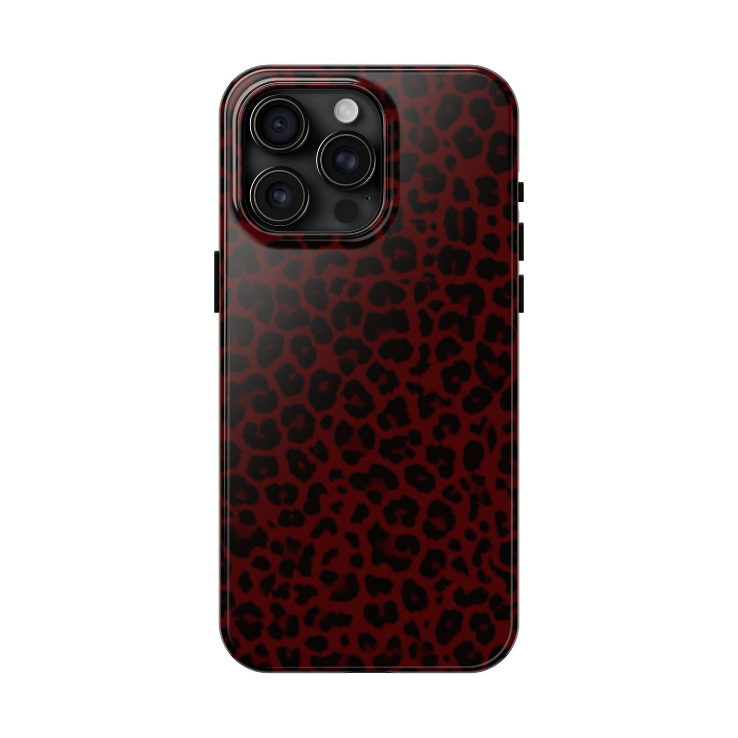 Red Cheetah Print Phone Case