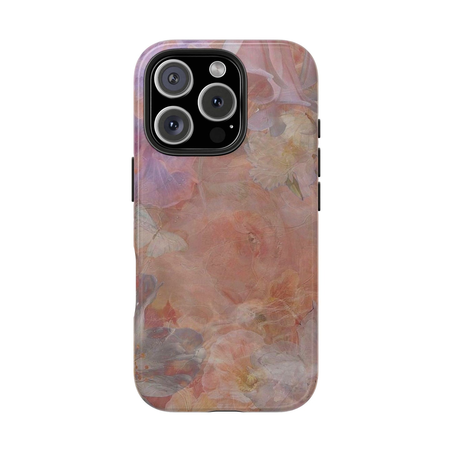 Floral Watercolor Phone Case, Tough Phone Case, Trending, Floral