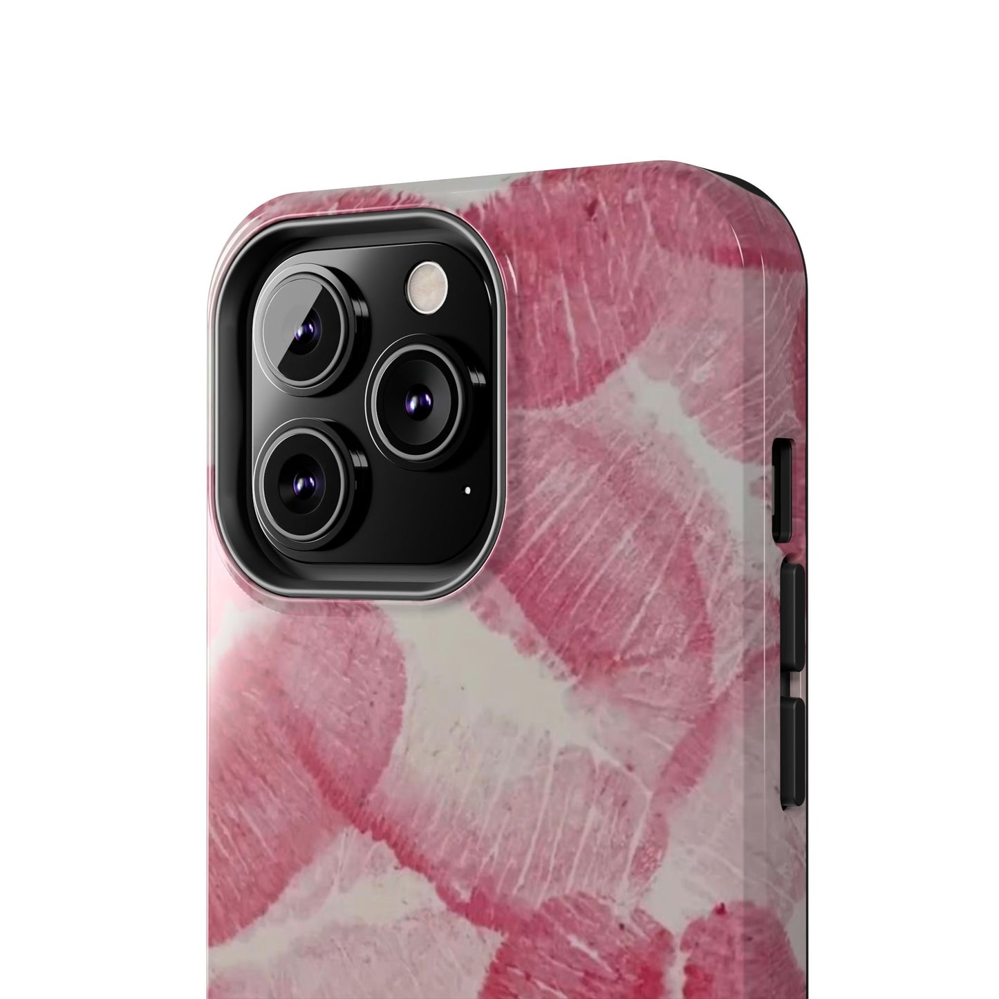 Pink Kiss Print Phone Case