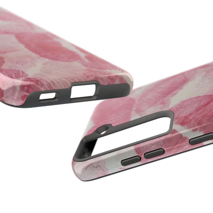 Pink Kiss Print Phone Case