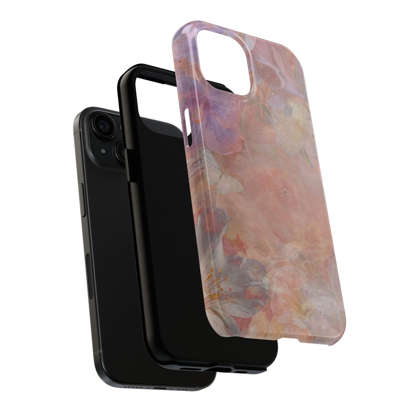 Floral Watercolor Phone Case, Tough Phone Case, Trending, Floral
