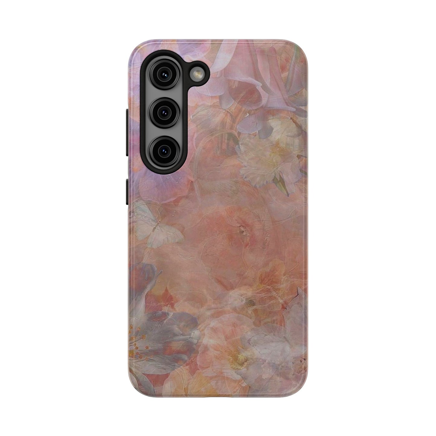 Floral Watercolor Phone Case, Tough Phone Case, Trending, Floral