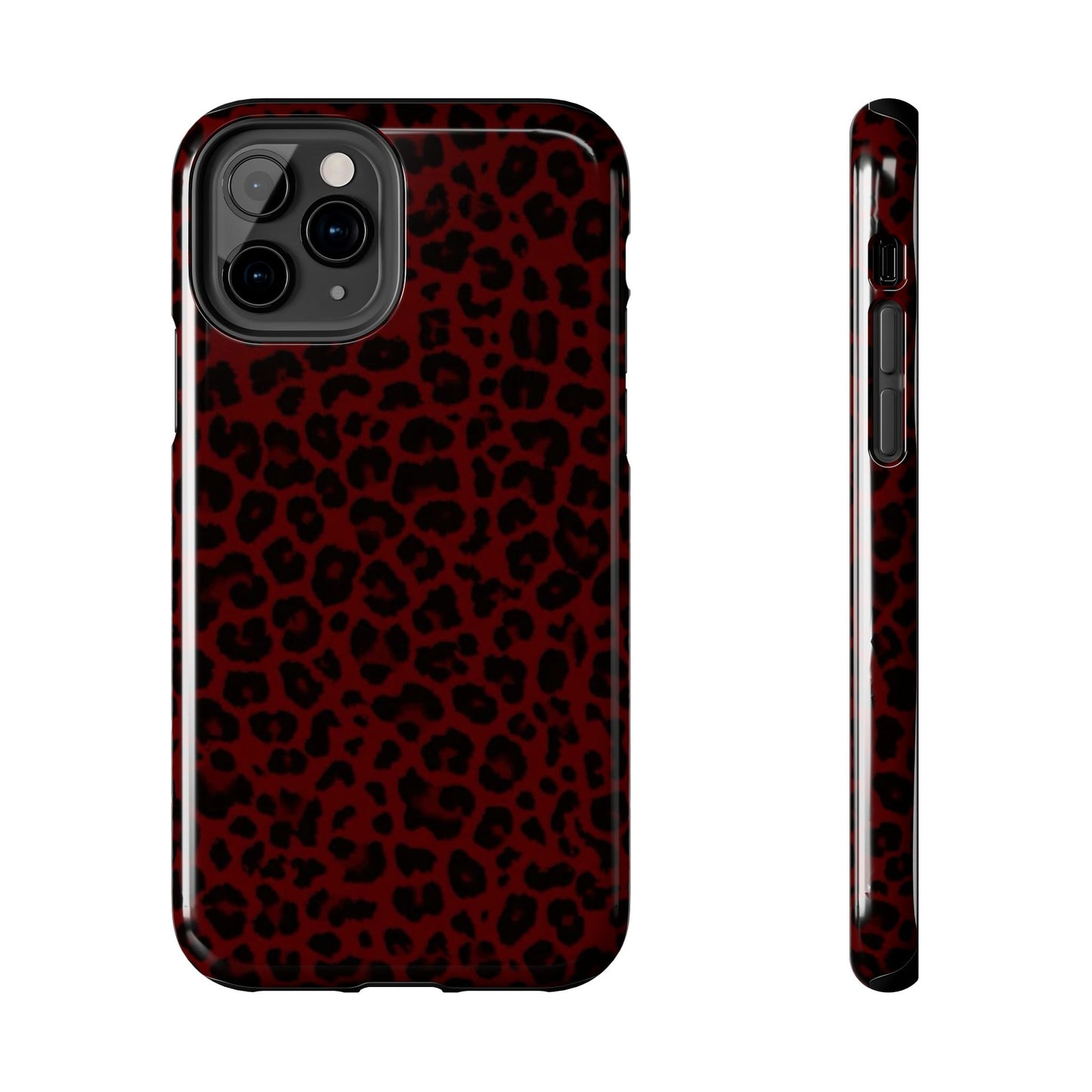 Red Cheetah Print Phone Case