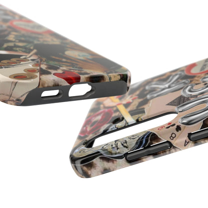 Lucy Phone Case, Retro, Photo Collage, Aesthetic