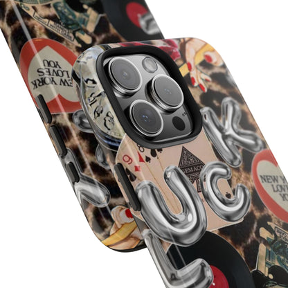 Lucy Phone Case, Retro, Photo Collage, Aesthetic