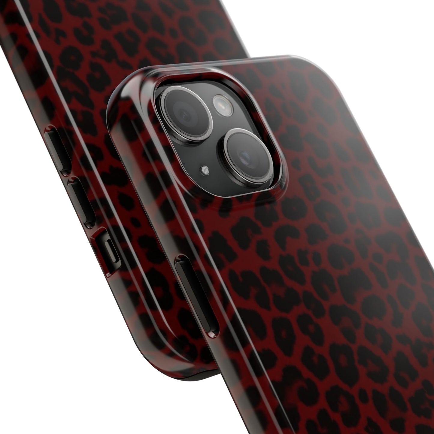 Red Cheetah Print Phone Case