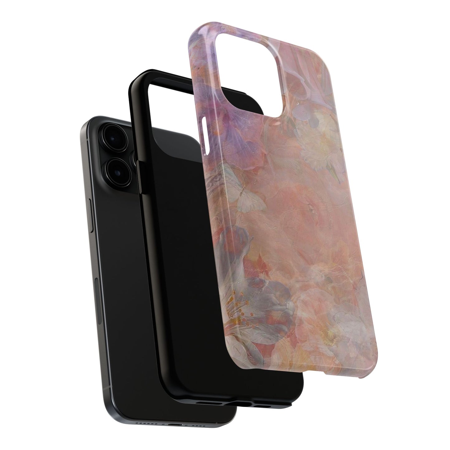 Floral Watercolor Phone Case, Tough Phone Case, Trending, Floral